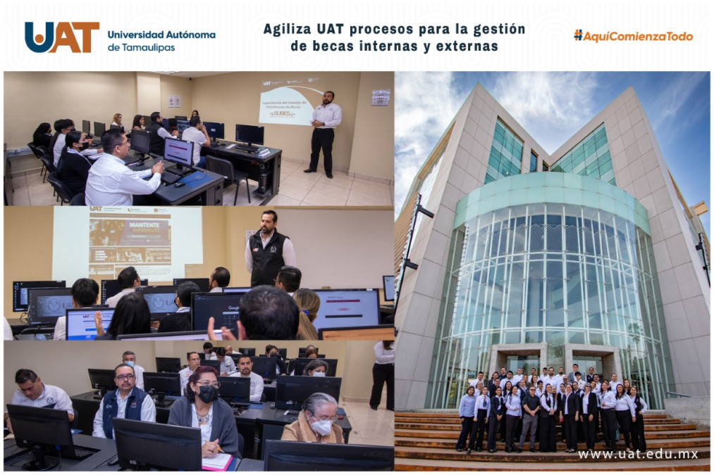 Agiliza UAT procesos para la gestión de becas internas y externas 
