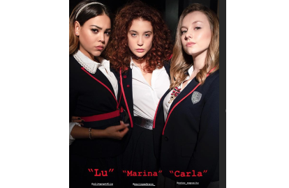 Danna Paola es la nueva Blair Waldorf de “Élite”