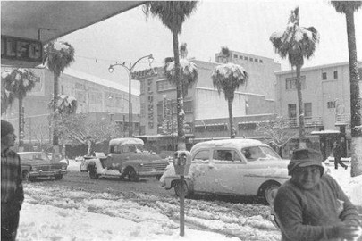 Hace 50 años la nieve vistió de blanco a la CDMX