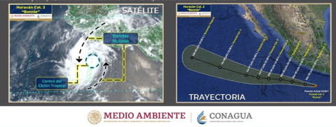Bonnie se intensifica a huracán de categoría 2 