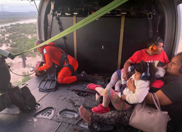 Sonora queda incomunicada por lluvias torrenciales 