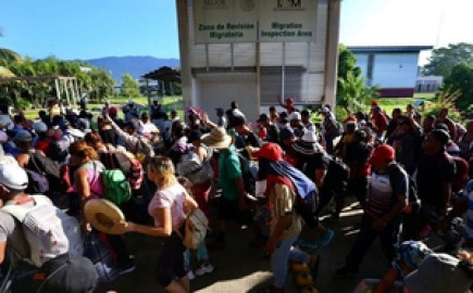 Migrantes rechazan visa humanitaria de INM