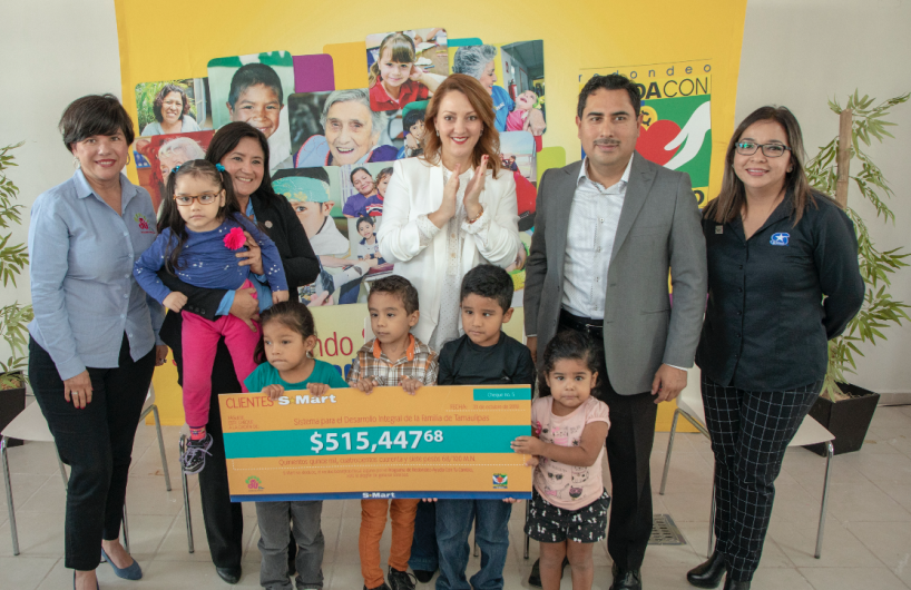 Gracias al programa de redondeo de la cadena comercial