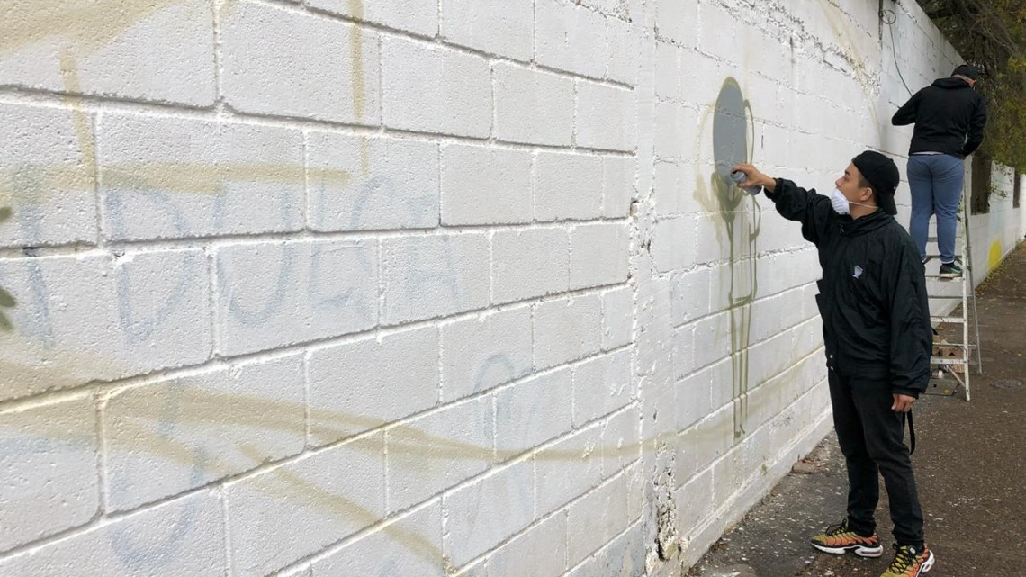 Promueven arte urbano para prevenir el delito 
