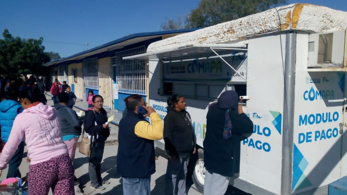 Efectiva atención de COMAPA en audiencia pública del Sistema DIF Reynosa