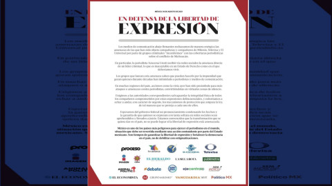 Medios exigen protección a periodistas, tras amenaza de grupo delictivo 