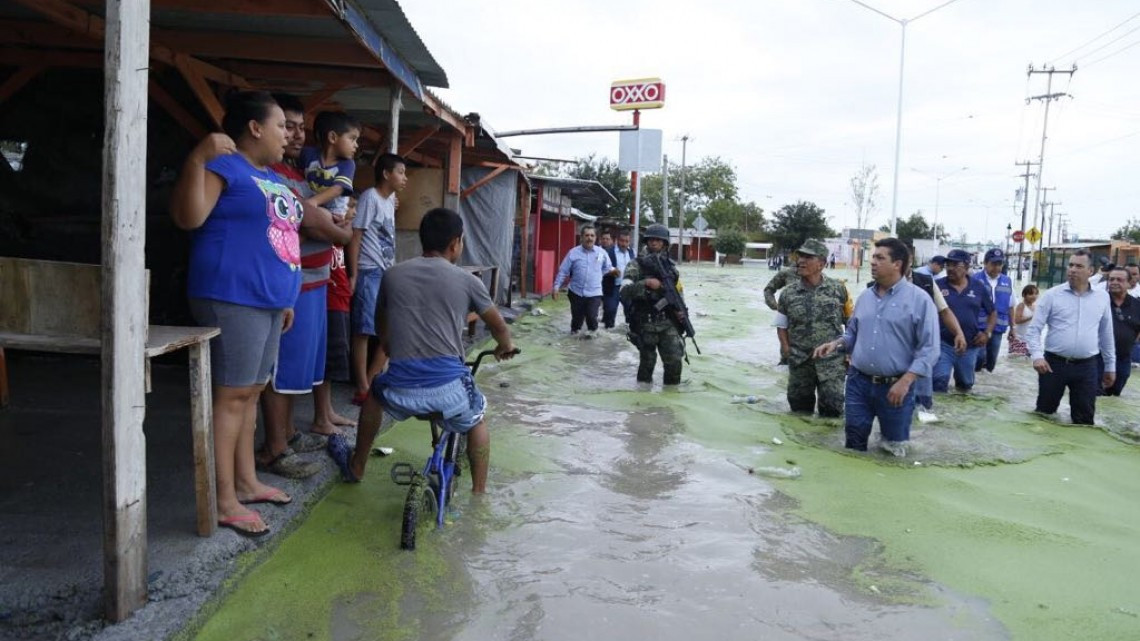 Solicita Gobierno de Tamaulipas declaratoria de emergencia en 3 municipios afectados por las lluvias
