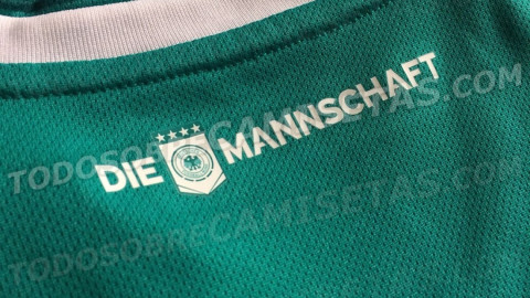 Se filtra nueva playera alemana para el Mundial de Rusia 2018
