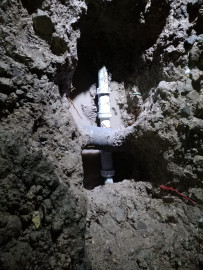 COMAPA repara fuga de agua en Ampliación Lázaro Cárdenas   