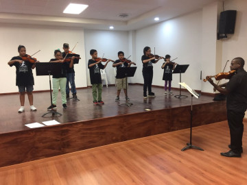 Apoyan músicos internacionales encuentro de la juventud sinfónica en Reynosa