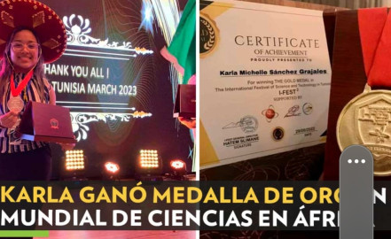 Mexicana gana el oro en Festival de Ingeniería, Ciencia y Tecnología en África 