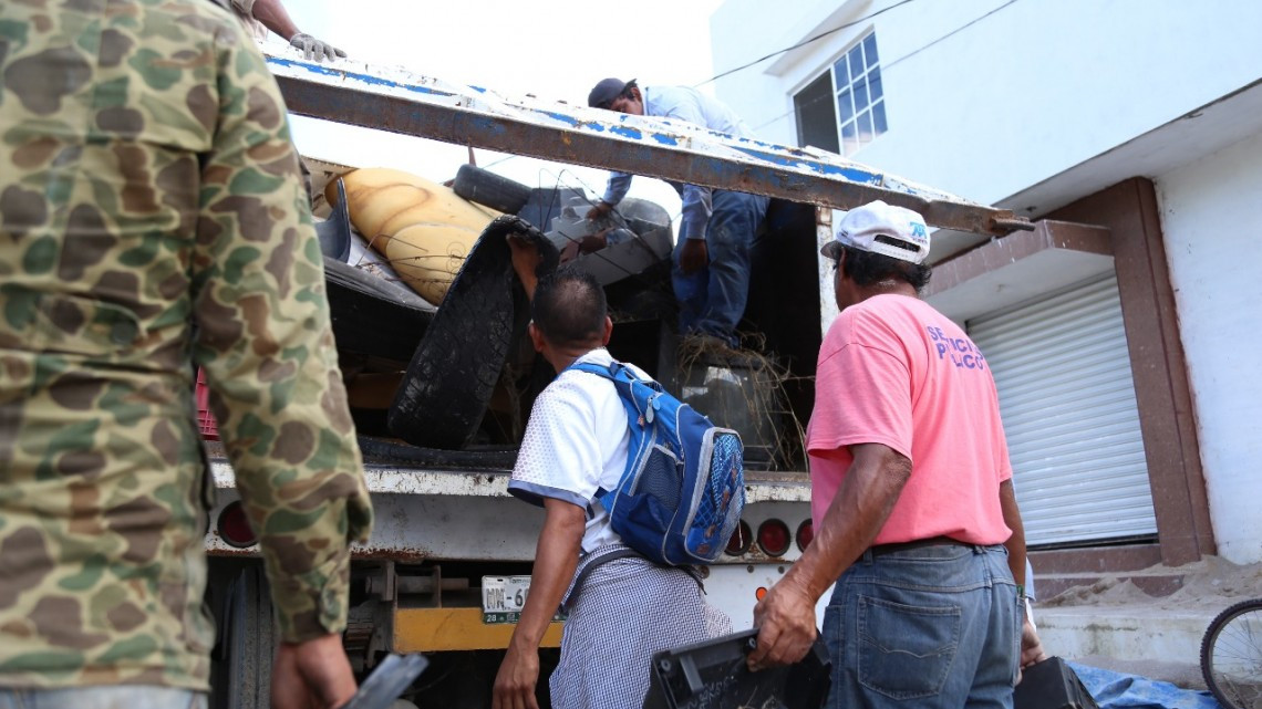 Permanente el programa de descacharrización en Madero