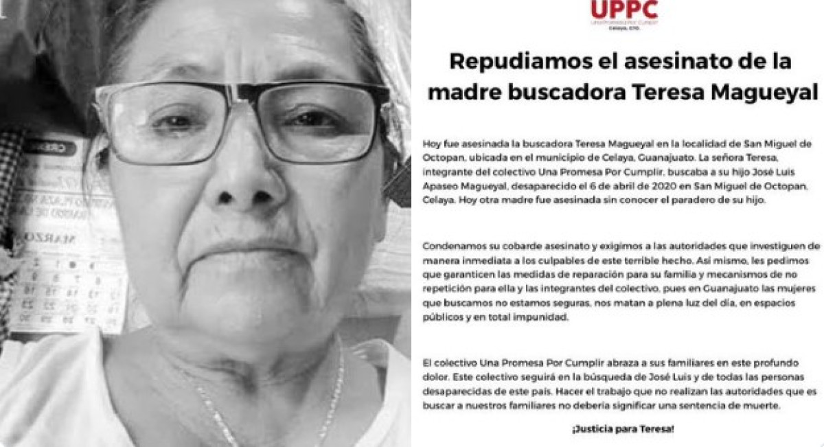 Asesinan a Teresa Magueyal, madre buscadora, afuera de un jardín de niños