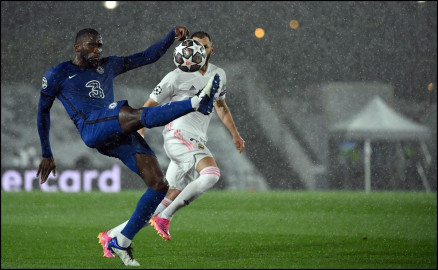 Merengues y ‘Blues’ empatan en la ida de las semifinales de Champions