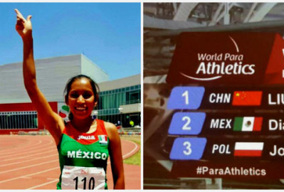 Obtiene Diana Coraza medalla de plata en Mundial de Paratletismo