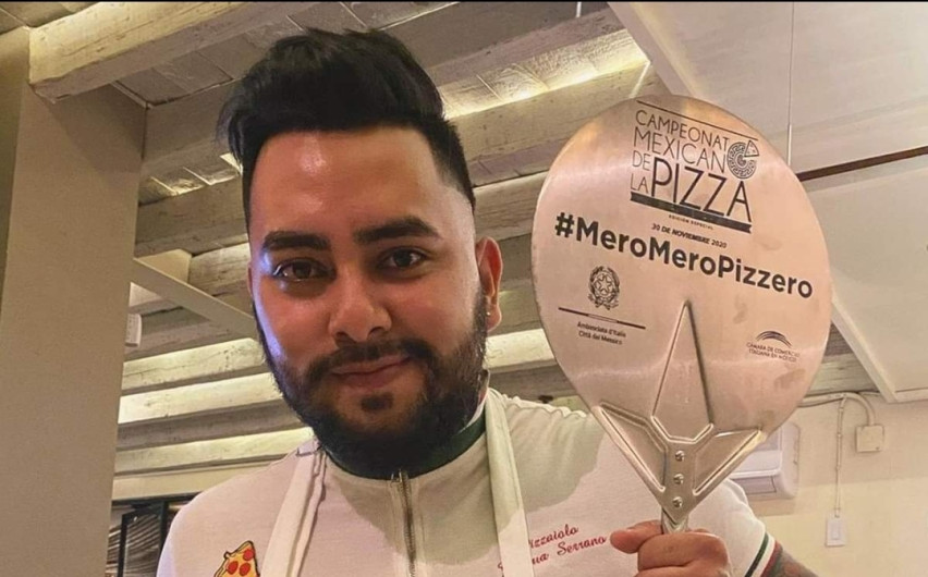 Mexicano gana concurso internacional como mejor chef de pizzas 