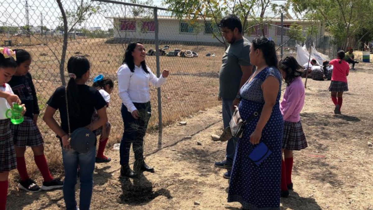 Fomentan valores en los niños mediante actividades de reforestación