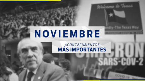 Conoce el recuento de las noticias más importantes del mes de noviembre 