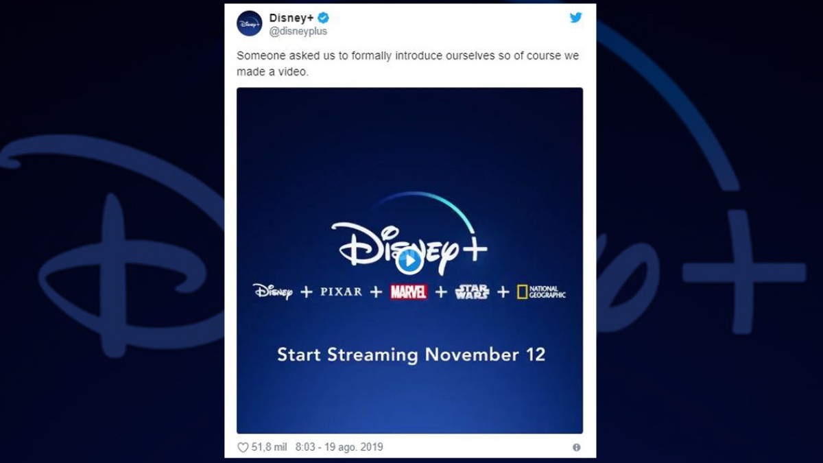 Disney+ ya tiene fecha de lanzamiento