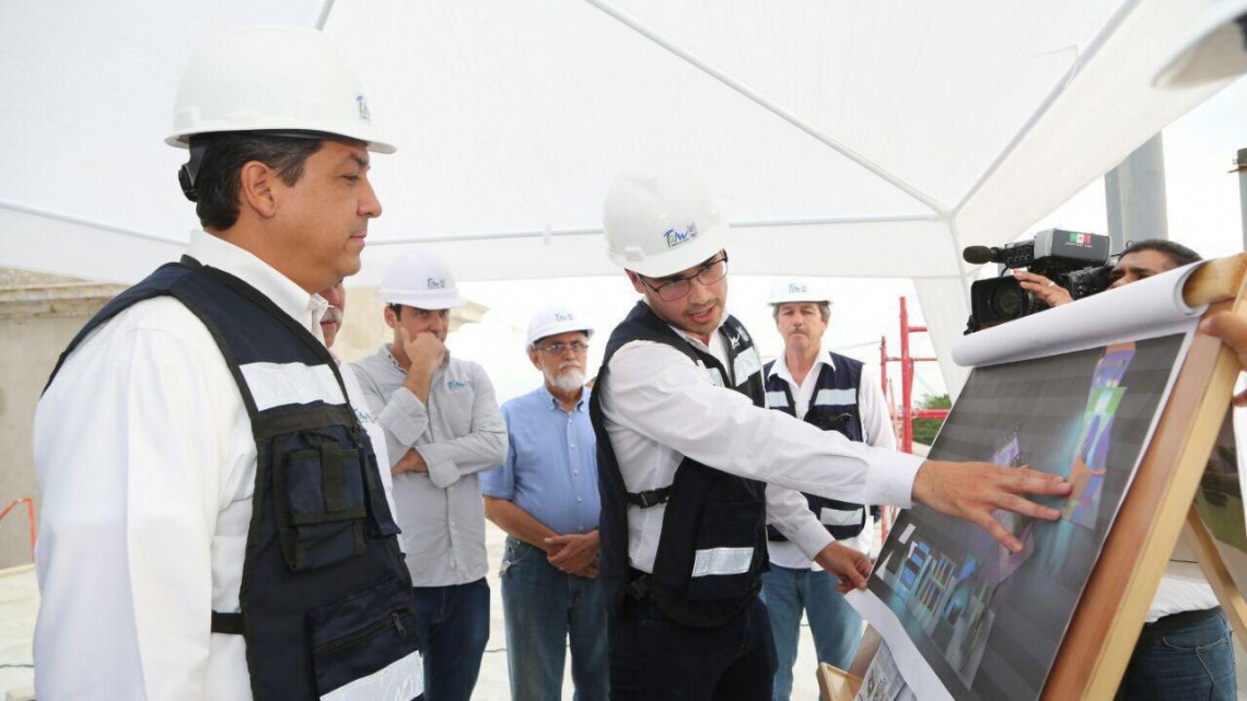 Supervisa Gobernador de Tamaulipas la obra del museo del niño en Tampico
