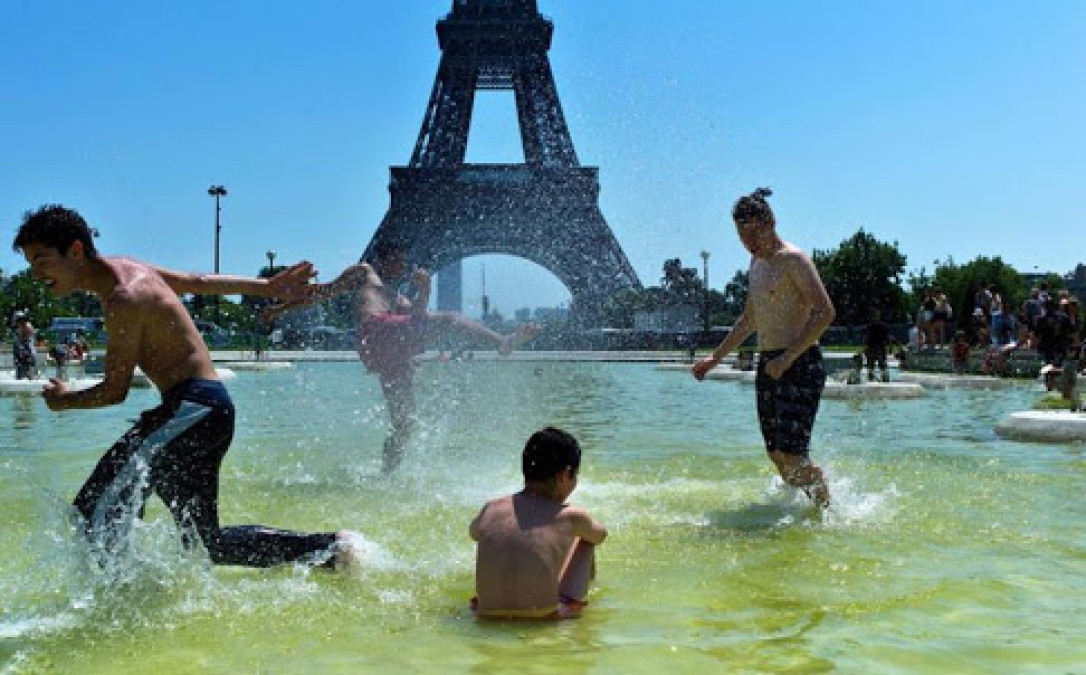 Francia registra temperaturas récord en julio