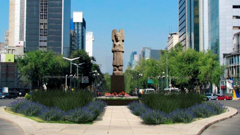 'La joven de Amajac' ocupará el espacio en la Glorieta de Colón en la Cdmx 