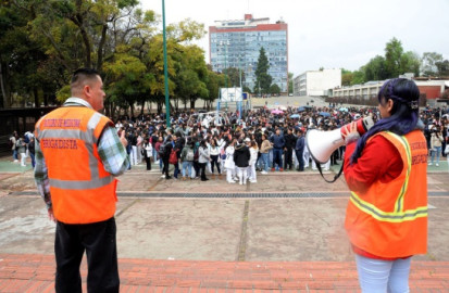Realizan a nivel nacional, primer simulacro 2021