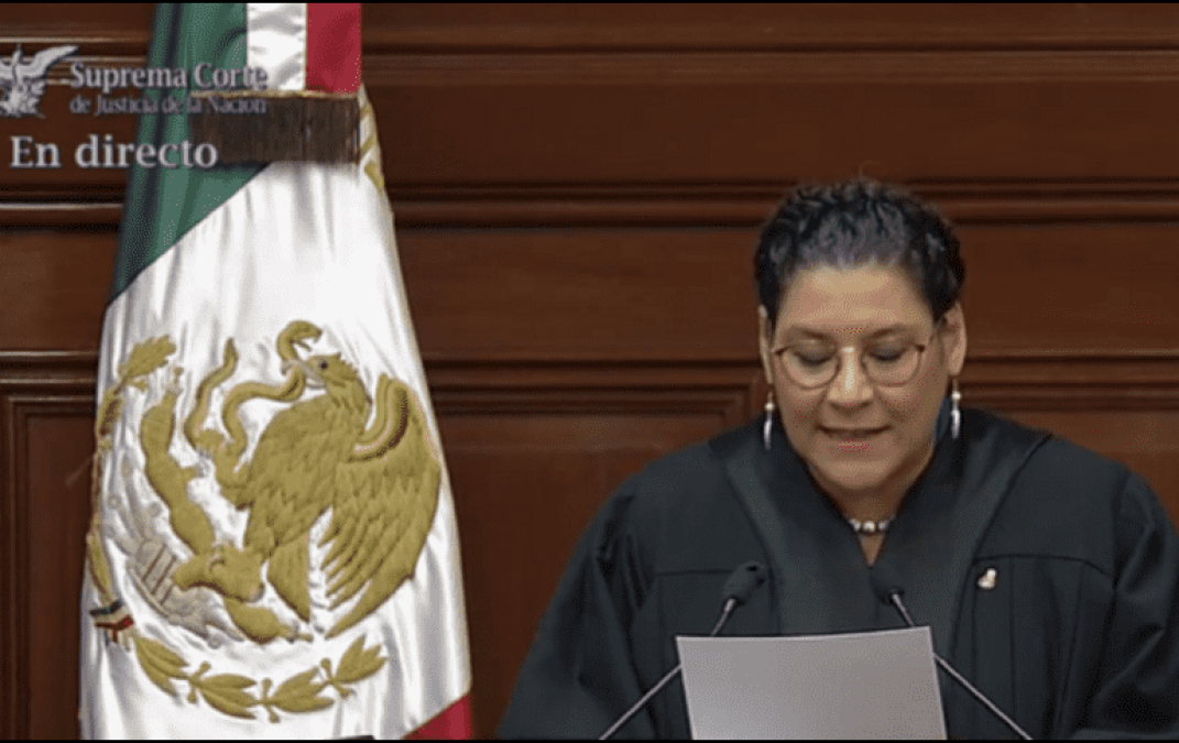 Lenia Batres asume como la nueva ministra de la SCJN