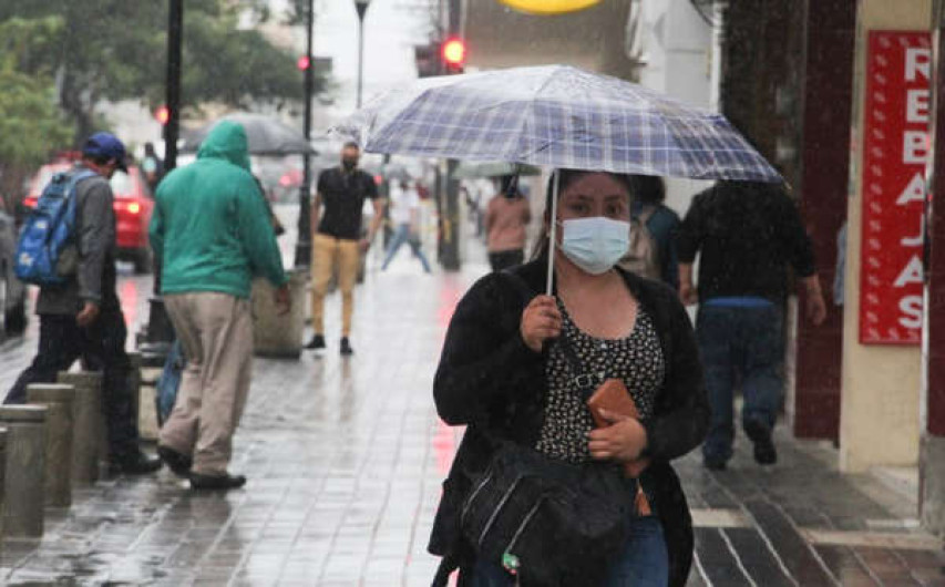 Ambiente fresco en gran parte del territorio nacional 