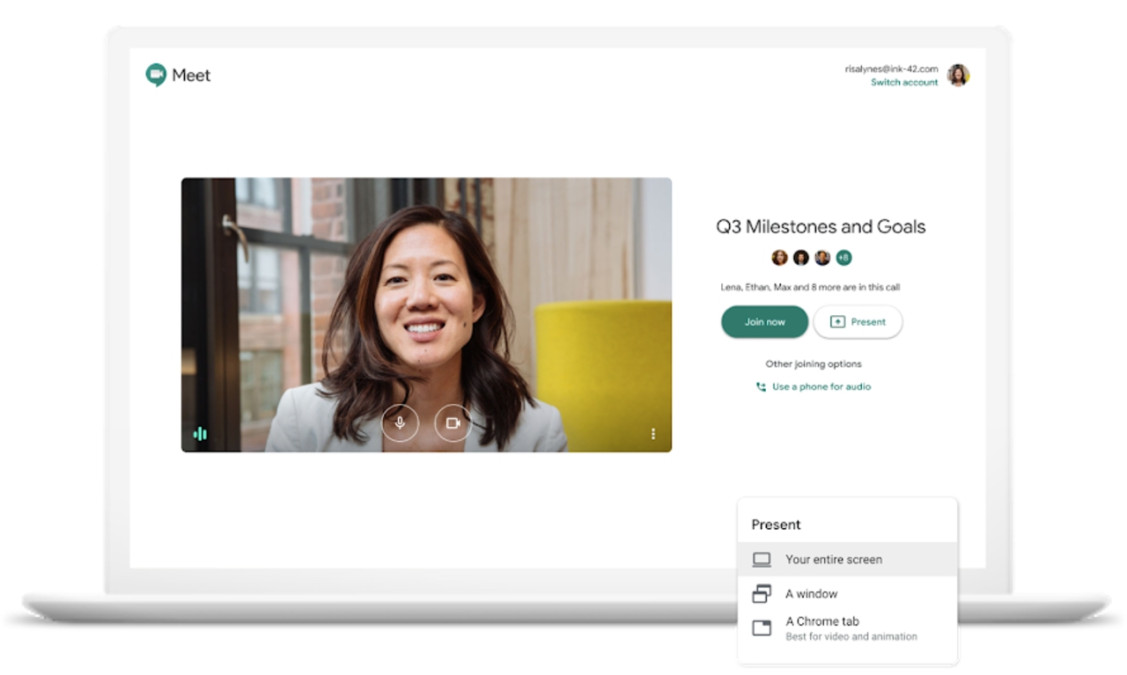 Videollamadas ilimitadas en Google Meet serán gratuitas hasta junio