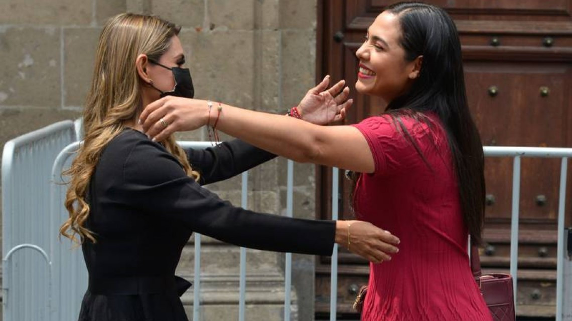 Gobernadores electos de Morena llegan a Palacio Nacional