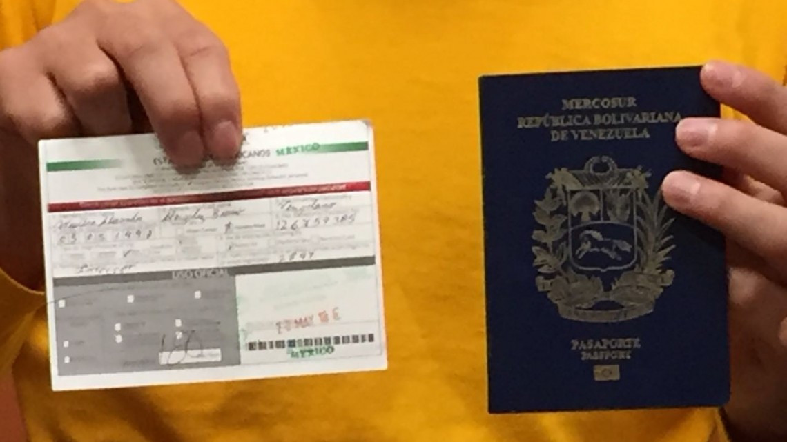 Sólo quiero vivir en paz y armonía: Venezolano Refugiado