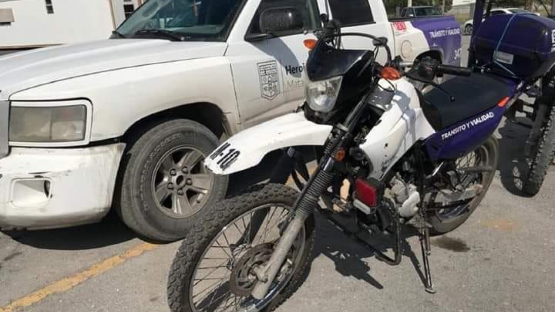 Entran en función 34 elementos de tránsito en Matamoros