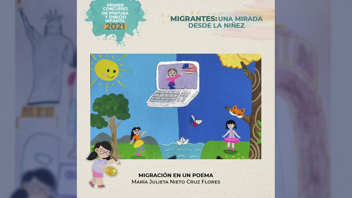INM felicita a los participantes del concurso: “Migrantes, una mirada desde la niñez”