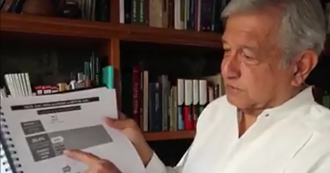 AMLO muestra supuesta estrategia priista en apoyo para Alfredo del Mazo