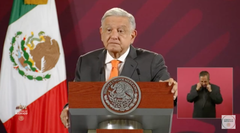 No vamos a ceder a chantajes: advierte AMLO ante toma de aeropuerto de Culiacán