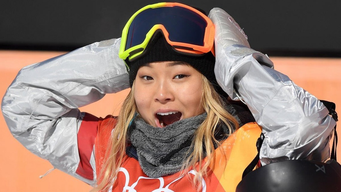 Chloe Kim, con tan solo 17 añitos, consiguió su primer oro olímpico 