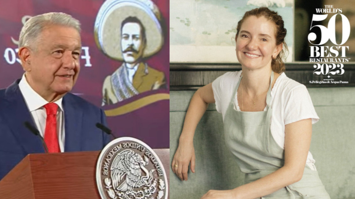 Felicita AMLO a Elena Reygadas tras ser nombrada la Mejor Chef del Mundo