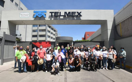 Estalla huelga nacional de trabajadores de Telmex; demandan incumplimiento de contrato y falta de plazas 