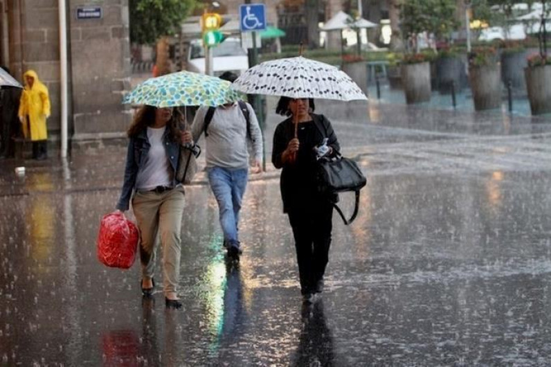 Se pronostican lluvias para gran parte del territorio nacional 