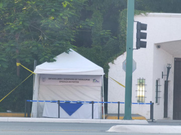 Tras ser retirado por mal clima; reinstalan oficialía de partes  