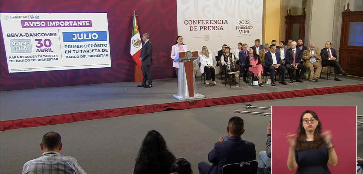 Tarjetas BBVA y Banamex ya no servirán para cobrar pensión: Ariadna Montiel