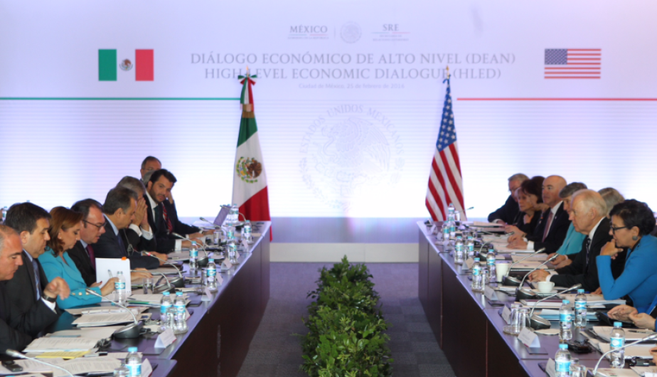 Celebrarán México y EU diálogo económico de alto nivel este lunes