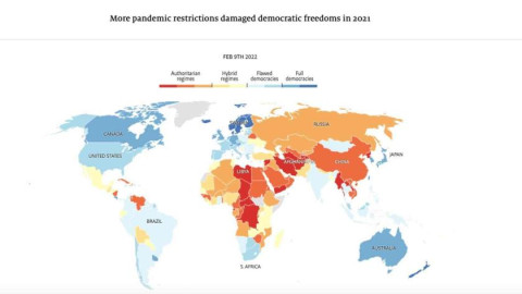 México pasó de democracia defectuosa a tener régimen hibrido: The Economist 