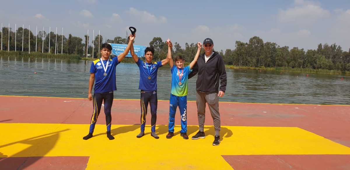 Atletas de canotaje registran destacada actuación en la Copa Federación