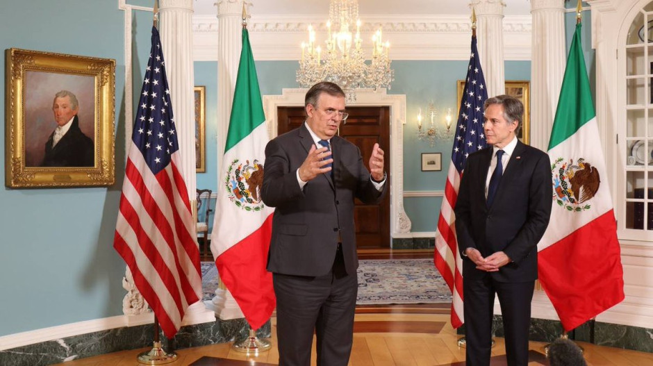  Confirma Ebrard que Antony Blinken visitará México el 12 de septiembre