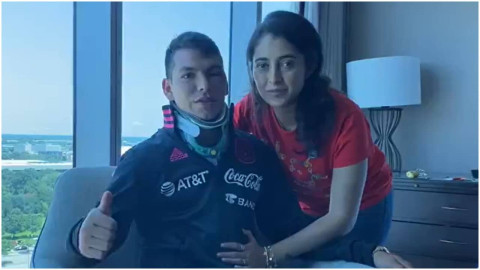 "Chucky" Lozano manda mensaje a la afición tras su lesión 