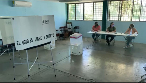 Con retraso en apertura de casillas da inicio la consulta popular en Victoria