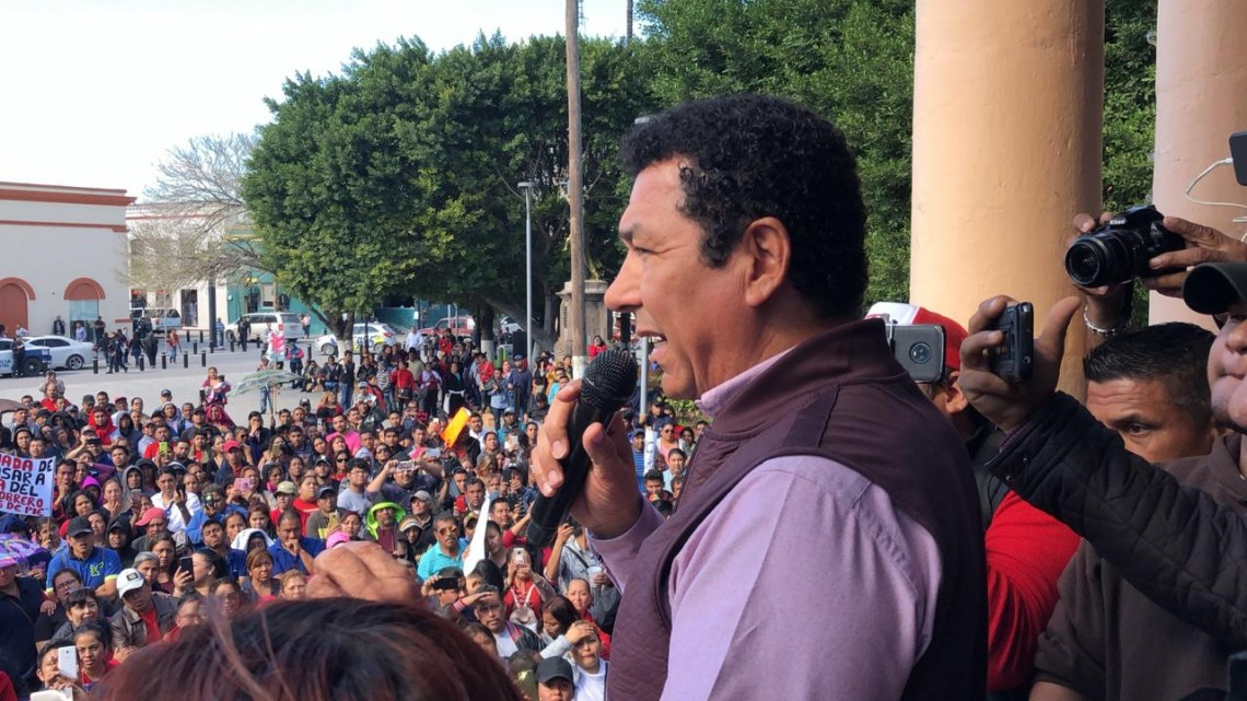 Alcalde pide paciencia a obreros de Matamoros