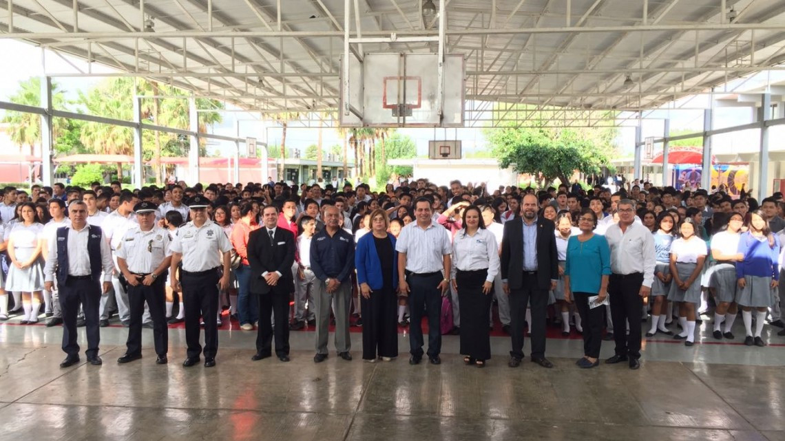 Celebran la semana del bienestar en el CBTis 135 